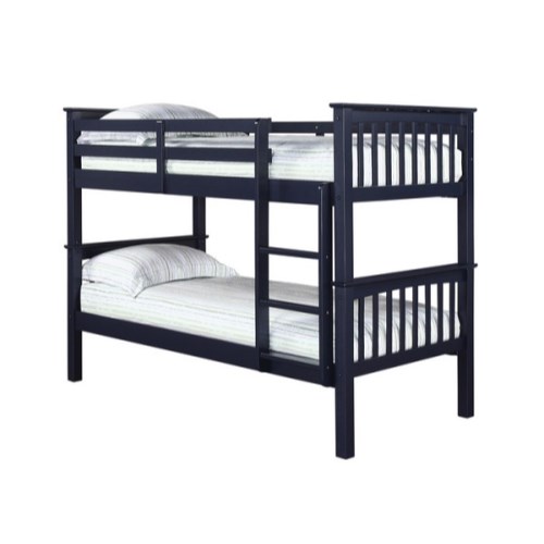 LPD Leo Bunk Bed in Navy Blue