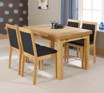 LPD Limited Ora Rectangular Extending Dining Set with Dining