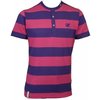 LRG Clothing L-R-G The Echoplex Striped Henley T-Shirt (Purple)