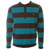 LRG Clothing LRG Hoof Push Long Sleeve Henley Top (Black)
