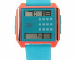 LTD Watch Blue Orange Mix and Match Digital Watch