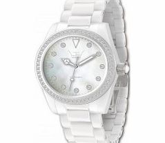 LTD Watch Ladies Ceramic White Bracelet Watch