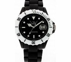 LTD Watch Limited Edition Black White Plastic