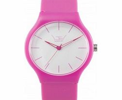 LTD Watch Limited Edition White Pink Plastic Watch