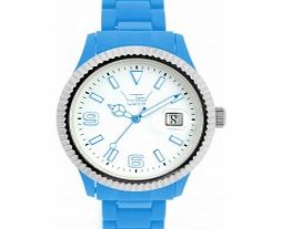 LTD Watch White Blue Watch
