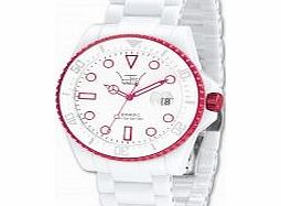 LTD Watch White Ceramic Bracelet Watch