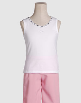LU MA TOP WEAR Sleeveless t-shirts GIRLS on YOOX.COM