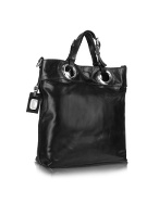 Anna - Black Carryall Tote Bag