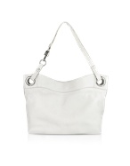 Luana Anna - White Leather Tote Bag