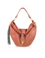 Luana Lilya - Paprika Leather Hobo Bag
