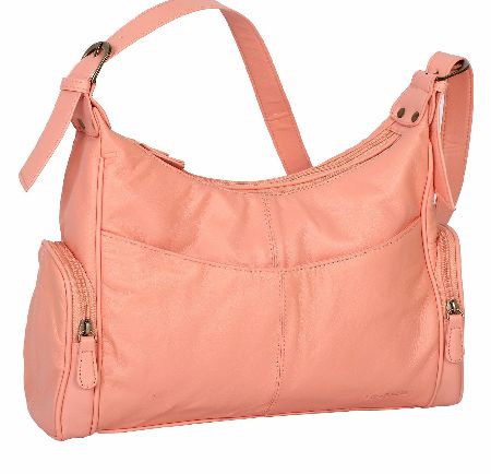 LUCA BOCELLI Leather Twin Section Scoop