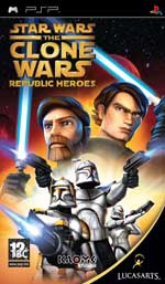 Lucas arts Star Wars The Clone Wars Republic Heroes PSP