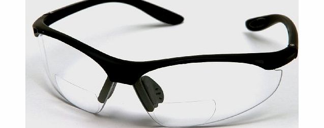 LUCAS GREEN BI-FOCAL SAFETY READING GLASSES STRENGTH 1.5 DIOPTRE