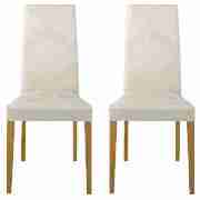 LUCCA Pair Of Chairs, Metallic Floral