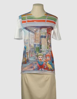 LUCIEN PELLAT-FINET TOPWEAR Short sleeve t-shirts WOMEN on YOOX.COM