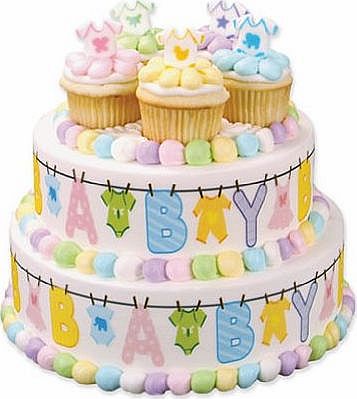 Lucks Edible Baby Clothes Line Designer Prints