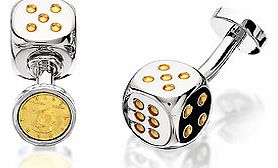 Lucky Dollar And Dice Cufflinks - 014545
