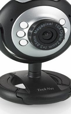 Lucky USB Webcam Camera, 5 MegaPixel, 5G Lens, Built in Microphone amp; 6 LED