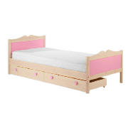 Hearts Bed With Standard Mattress