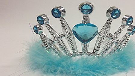 FROZEN ELSA Inspired Princess Fancy Dress TIARA - Turquoise (3-10 years) LUCY LOCKET