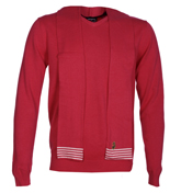 Luke 1977 Beechy Hot Pink V-Neck Sweater