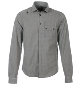 Luke 1977 Bullethole Black and White Gingham