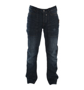 Chisel Dark Vintage Slim Fit Jeans -