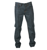 Luke 1977 Eddie Raw Denim Straight Leg Jeans -