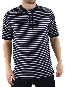 Luke 1977 Indigo Hooker Henley T-Shirt