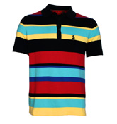 Luke 1977 Jimmy Mega Mix Stripe Polo Shirt