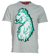 Luke 1977 Pendine Grey T-Shirt with Printed Logo