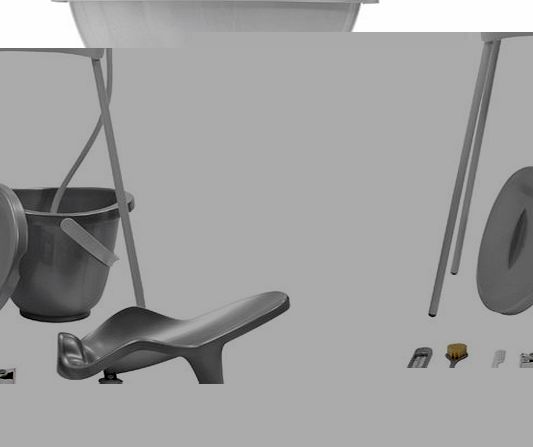 Luma bathset (Sparkling silver)