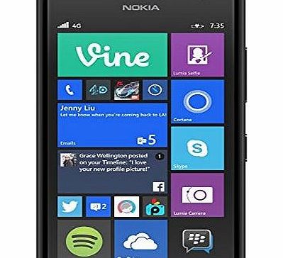 Nokia Lumia 735 Microsoft Windows smartphone on T-Mobile pay as you go