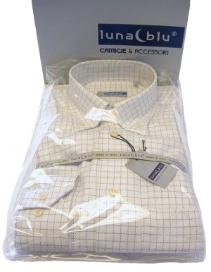 Luna Blu River 44 Button Down Check Shirt