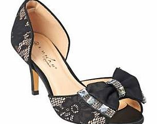 Lunar Peep Toe Court Shoes