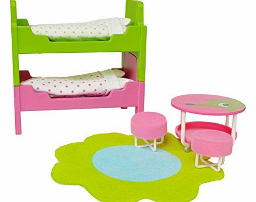 1:18 Scale Dolls House Smaland Childrens Room Set