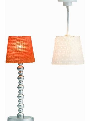 Lundby 1:18 Scale Dolls House Smaland Lamp Set 4 Floor and Ceiling Lamp