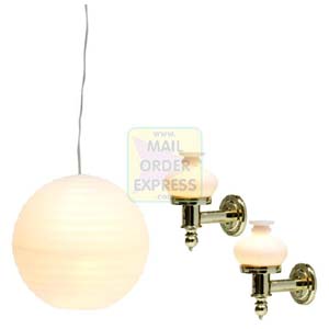 Lundby Dolls House Sm land Lampset 3