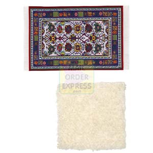 Lundby Dolls House Sm land Rug Set 2