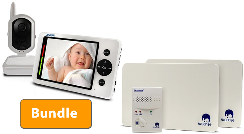 Luvion Premium Baby Monitor Luvion Grand Elite Baby Monitor and Babysense II