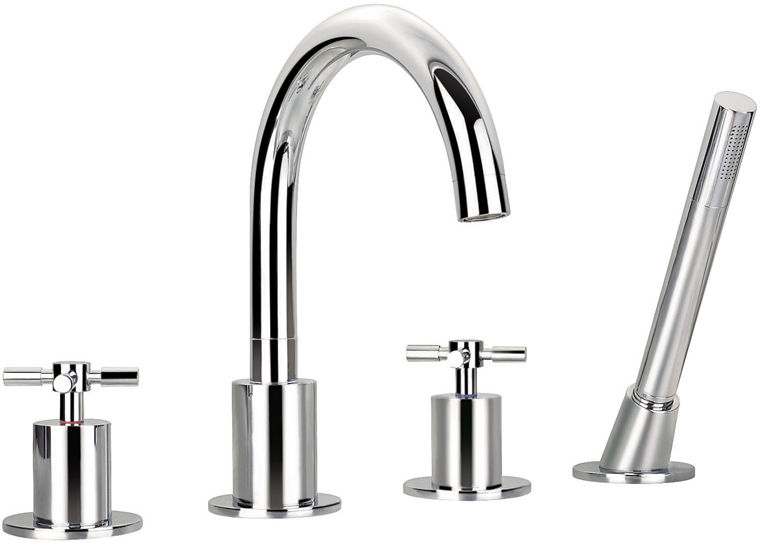 luxor 4 Hole Bath Shower Mixer