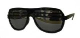 Luxottica Black Shutter Flys D Sunglasses