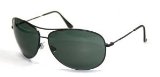Luxottica Ray Ban 3293 Sunglasses 006/71 MATT BLACK/ GREY GREEN 63/13 Small