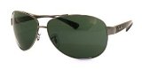 Luxottica Ray-Ban 3386 Sunglasses 004/71 Gunmetal Gray Green 67/13 Large