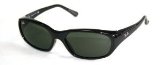 Luxottica Ray Ban Sunglasses Daddy-O Square Wrap Black(oz)