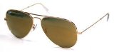 Luxottica Ray Ban Sunglasses Large Metal Gold(58)
