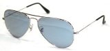 Luxottica Ray Ban Sunglasses Large Metal Silver(58)