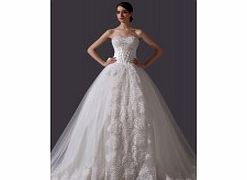 Luxury Luxurious Noble Satin Tulle Wedding