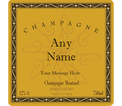luxury Personalised Birthday Champagne - For Him