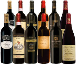 Luxury Reds Shortlist Mixed Dozen - Mixed case